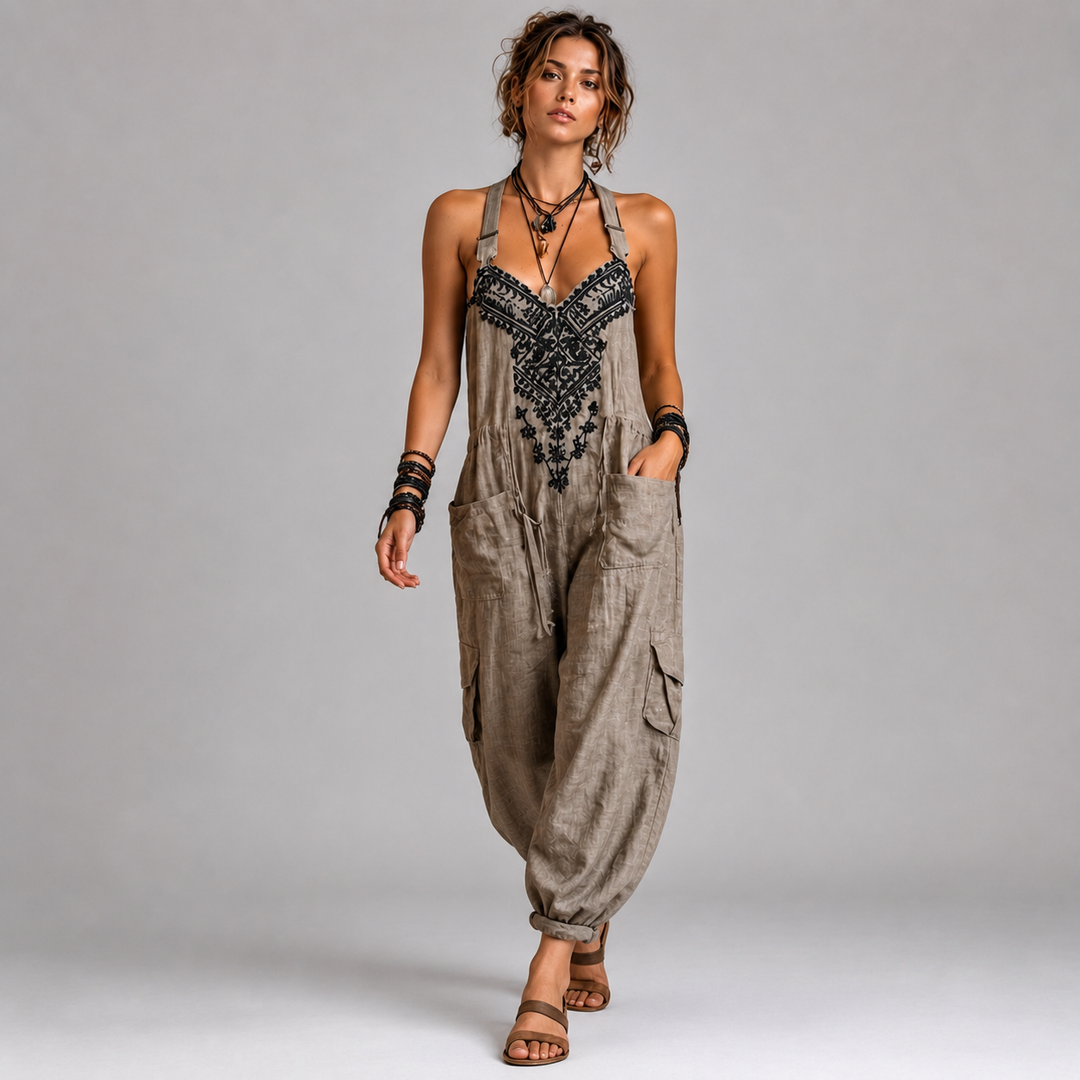 Mono bohemio bordado