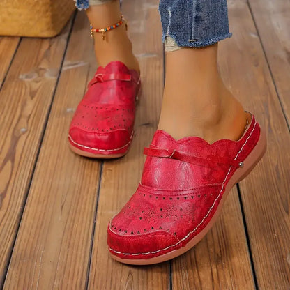 Amelia - Zuecos cómodos con diseño artesanal