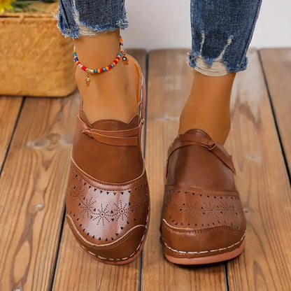 Amelia - Zuecos cómodos con diseño artesanal